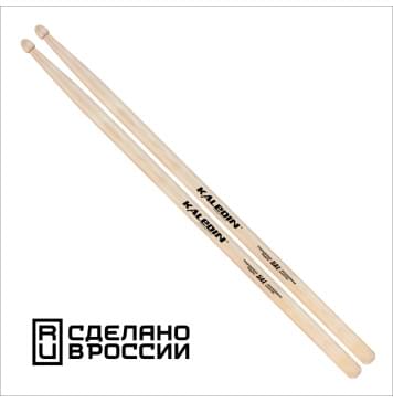 7KLHB5AL 5A Long Барабанные палочки, граб, деревянный наконечник, Kaledin Drumsticks-0