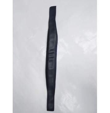 MZ-RL Левый ремень для баяна/аккордеона 670мм, кожа, черный, MEZZO-0