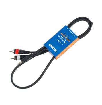 HH-2097 Кабель акустический, 2хRCA-3,5мм, 1м, Cascha HH-2097 Кабель акустический, 2хRCA-3,5мм, 1м, Cascha-0