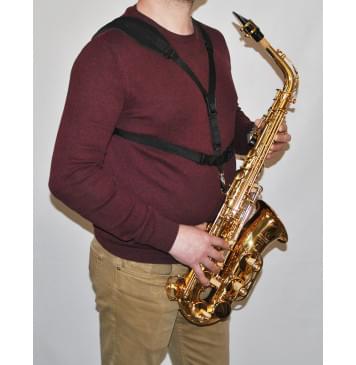 SHT-03CX Ремень для саксофона с карабином, размер X-Long, Мозеръ-0