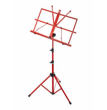 FLT-MS1r Пюпитр, красный, складной, с чехлом, Fleet-0