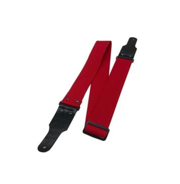 FL00131C Cotton Ремень для гитары, хлопок, красный, Fidel-0