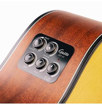 GGP-02 Звукосниматель для акустической гитары, резонансный, трансакустический, Guitto-0
