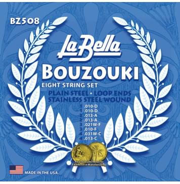 BZ508 Комплект струн для бузуки La Bella-0
