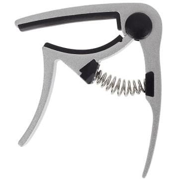 GGC-06-SL Каподастр, серебристый, Guitto-0