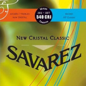 540CRJ New Cristal Classic Комплект струн для классической гитары, смешанное нат, посеребр, Savarez
