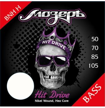 BNH-H Hit Drive Комплект струн для бас-гитары, никелевый сплав, 50-105, Мозеръ-0