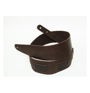 FL50027L Leather Ремень для гитары, кожаный, темно-коричневый, Fidel-0