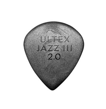 427R2.0 Ultex Jazz III Медиаторы 24шт, толщина 2,00мм, Dunlop-0