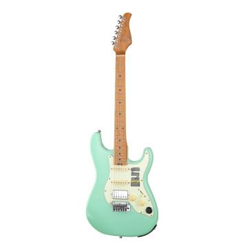 S801-Standard-801-GR Электрогитара с встроенным процессором, зеленая, GTRS-0