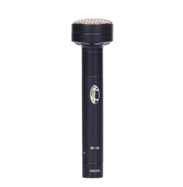 1021112 МК-102-Ч Микрофон конденсаторный, черный, в картонной коробке, Октава-0