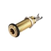 LJ-20/2P-GD Выходной разъем электрогитары, золото, Paxphil LJ-20/2P-GD Выходной разъем электрогитары, золото, Paxphil