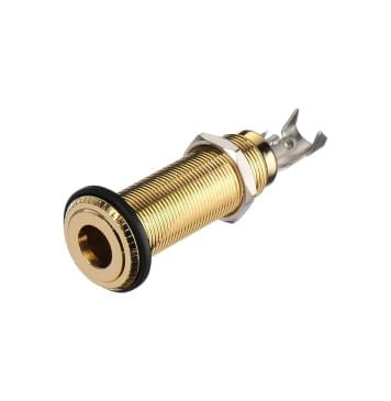 LJ-20/2P-GD Выходной разъем электрогитары, золото, Paxphil LJ-20/2P-GD Выходной разъем электрогитары, золото, Paxphil-0