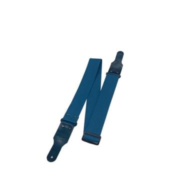 FL0021C Cotton Ремень для гитары, хлопок, бирюзово-голубой, Fidel-0