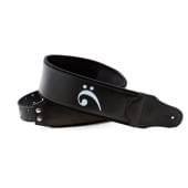 8401010050702 Lethercraft Fakey Black Ремень для гитары, RightOn Straps