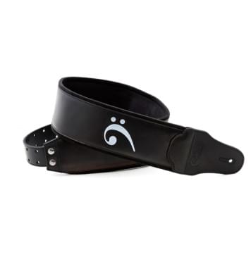 8401010050702 Lethercraft Fakey Black Ремень для гитары, RightOn Straps-0