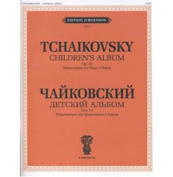 J0144 Чайковский П. И. Детский альбом. Соч. 39 Перелож для-0