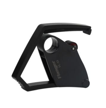 FC-33-BK Каподастр для акустической гитары, черный, Flanger-0