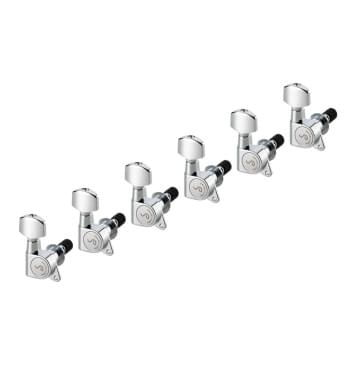10020220.01.55 M6 135 TopLocking Колки для гитары 6 левых, хром, Schaller-0