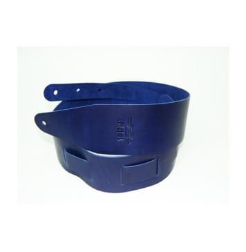 FL50025L Leather Ремень для гитары, кожаный, синий, Fidel-0