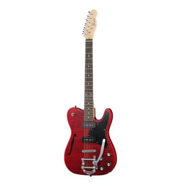 FEG/FEG-KG-07-RED Электрогитара, красная, Foix-0