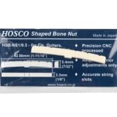 HSB-NS1/9.5 Верхний порожек для электрогитары, кость, Hosco