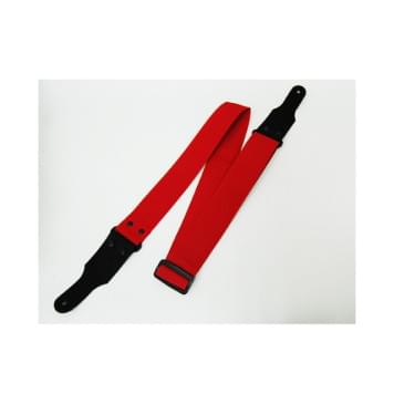 FL30011P Poly Ремень для гитары, полиэстер, красный, Fidel-0