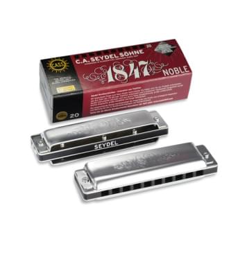 16501HBB 1847 Noble High Bb Губная гармошка, Seydel Sohne-0