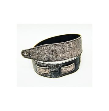 FL60036L21L Leather 21 Ремень для гитары, кожаный, гюрза, Fidel-0