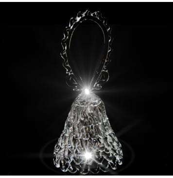 GH-M021 Колокольчик хрустальный «Овал», средний, Гусь Хрустальный-0