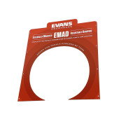 EVDH-GRFX Напольный дисплей для демонстрации пластиков бас-барабана, Evans