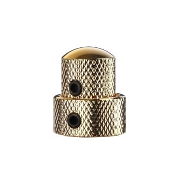 NC002-GD Ручка потенциометра, двойная, золото, Paxphil-0