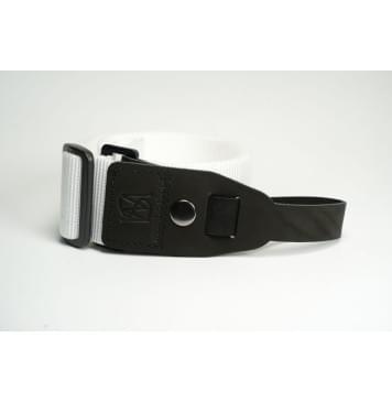 MB5072-067 Ремень для гитары, нейлоновый, белый, Mamba straps-0
