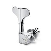 10540212.22.70 M4 90 (Light) Комплект одиночной колковой механики для бас-гитары 3+2, хром, Schaller