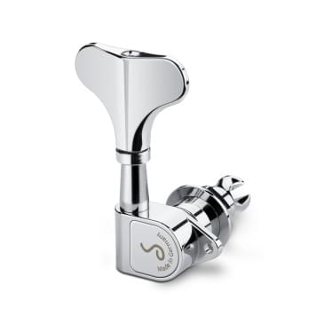 10540212.22.70 M4 90 (Light) Комплект одиночной колковой механики для бас-гитары 3+2, хром, Schaller-0