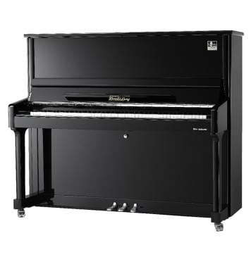 W126BL Пианино акустическое, черное Wendl&Lung-0