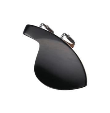 VC09Eu-2/4 Подбородник для скрипки, модель Strad. Форма крепления - U. Материал - черное дерево. WBO-0