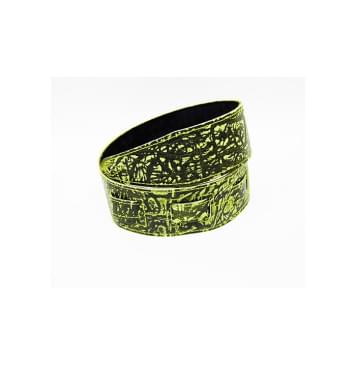 FL8019LT Leather Tigina Ремень для гитары, кожаный, рассвет в джунглях, Fidel-0