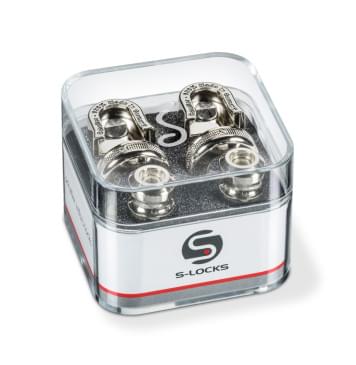 14010101 (445) Security Lock Крепление для ремня с блокировкой для гитары SCHALLER-0