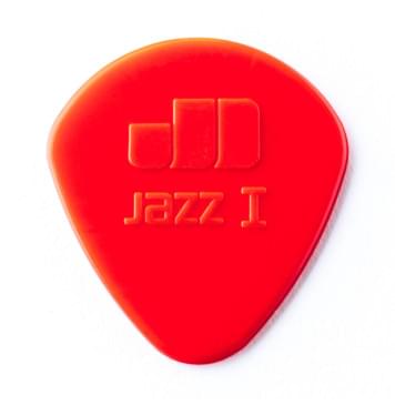47P1N Nylon Jazz I Медиаторы 6шт, 1,10мм, красные, Dunlop-0