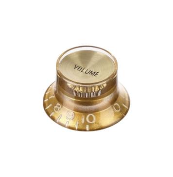 KG-130V Ручка потенциометра, Volume, золото, метрическая, Hosco-0