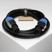 SC225-SPSP-1m Кабель акустический гибкий, 2x2,5мм, Speakon, 1м, SHNOOR