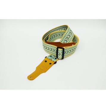 FL9010CS Cotton Strong Ремень для гитары, хлопок, орнамент, Fidel-0