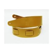 FL111060LP Premier Ремень для гитары, кожаный, горчица, Fidel