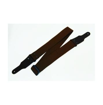 FL0036C Cotton Ремень для гитары, хлопок, цвет темно-коричневый, Fidel-0