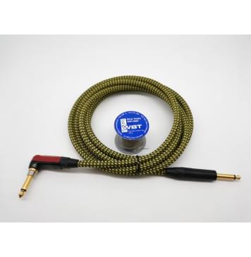 G30-JRS-J-0300-0 Кабель инструментальный Silent, угловой, в оплетке, 3м, ZZcable-0