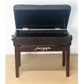 BPM-55/BN Банкетка для пианино или рояля деревянная, коричневая, Мозеръ
