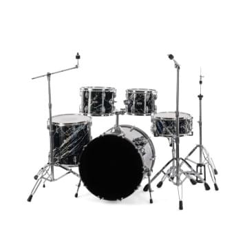 LD-2220-64-04 Барабанная установка, Черный мрамор, LDrums-0