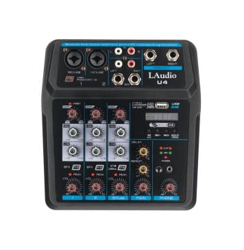 U4 Микшерный пульт, 4 канала, LAudio-0