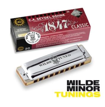 16221E 1847 Classic Wilde Minor Tuning E Губная гармошка, Seydel Sohne-0